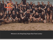 Tablet Screenshot of loreley-dragonboat.com